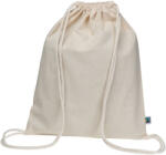 M-Collection fairtrade pamut tornazsák, 180 gr, Bézs (MC6399013)