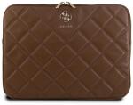 GUESS GUCS14ZPSQSSGW Quilted 4G notebook táska 14" - barna - bluedigital