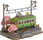 Rolife Puzzle 3D, Calatoria Sakura, Rolife, lemn, 223 piese