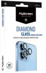 MyScreen MyScreen Diamond Glass Camera Lens kamera lencse védő fólia fekete szegéllyel iPhone 15 Pro /15 Pro Max
