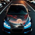 AVEX Folie Capota Auto Hood Art rezistenta la exterior, marime L (180 x 130cm) - Cod: AVX-CAPOTA-021L (AVX-CAPOTA-021L)