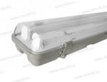 OMU Lighting PPU2150 üres IP65 por- és páramentes lámpatest T8 2x150cm LED csőhöz