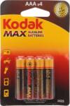 Kodak Alkaline Max LR03 AAA BL4 (T00001320)
