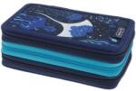 Herlitz Penar echipat Herlitz motiv Deep Ocean, 31 piese, 3 fermoare, dimensiune 19 x 11, 5 x 7 cm (50043415) Penar