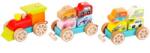 Cubika Fa vonat kisautókkal (13999)