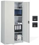 OFFICE PRO KS 195 szürke univerzális irodai fémszekrény (KS 195 SZÜRKE/RAL 7035)