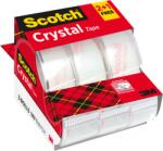 SCOTCH Crystal Clear 19mmx7, 5m 2+1 ragasztószalag-adagoló (7100088402) - officedepot