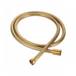 Invena Glamour csavarodásmentes fém zuhanycső 150 cm, arany AW-05-150-S (AW-05-150-S)