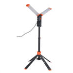 NEO TOOLS Állványos reflektor, 2x4300 lum led fényforrás, 360fokban elforgatható (99-099) - olaj