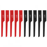 NEO TOOLS Fűrészlap készlet 14-034 pneumatikus orrfűrészhez, 24 és 32 fogú lapok, 10db (14-034-401) - olaj