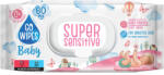 ALUFIX Servetele Umede Super Sensitive cu Capac pt Copii, 60 buc, GoWipes