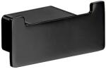 emco Loft Akasztó dupla, 70x30x33mm, fekete (057513302)