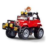 Sluban Town építőkészlet M38-B0902 Jeep piros 135 db (M38-B0902)