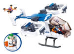 Sluban Police építőkészlet M38-B0823 Rendőrségi helikopter drónnal foglyok szállítására 264 db (M38-B0823)