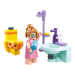 Sluban építőkészlet Girls Dream M38-B0800A Fürdőszoba 50 db (M38-B0800A)