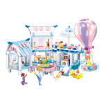 Sluban építőkészlet Girls Dream Happy Diary M38-B0929 Úszó villa medencével 938 db (M38-B0929)