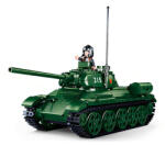 Sluban Model Bricks építőkészlet M38-B0982 Tank T34/85 497 db (M38-B0982)