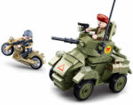 Sluban Army építőkészlet WWII M38-B0710 Kisméretű páncélozott autó 154 db (M38-B0710)