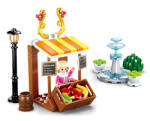 Sluban építőkészlet Girls Dream Village M38-B0870 Gyümölcsállvány és szökőkút 99 db (M38-B0870)