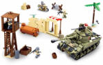 Sluban Army építőkészlet WWII M38-B0713 Háborús csata 713 db (M38-B0713)