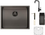 Reginox SET Miami 500 Gun metal + Baterie Crystal + Accesorii Gun metal