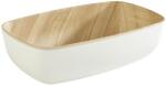 APS Frida bol de salată, GN 1/9, aspect lemnos/alb, capacitate: 0, 50 litri, înălțime: 55 mm Castron