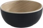 APS Frida bol dinlemâncă lemnoasă/neagră, conținut: 0, 10 litri, înălțime: 35 mm, ø: 85 mm Castron