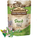 CARNILOVE CARNILOVE CAT kacsa macskamentával 12x85g