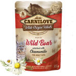 CARNILOVE CARNILOVE CAT vaddisznó kamillával 24x85g