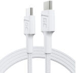  Cable White USB-C Type C 1, 2m Green Cell PowerStream with fast charging Power Delivery 60W, Ultra Charge, Quick Charge 3.0 (KABGC30W)
