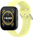  SILICONE Cserélhető szíj Amazfit Bip 5 sárga