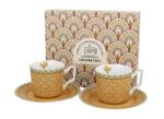 Duo Gift Porcelán kávéscsésze szett - 120ml - Solis
