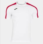 Joma ACADEMY III SHORT SLEEVE T-SHIRT dressz / póló fehér piros 8XS-7XS