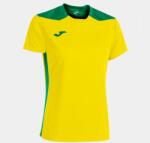 Joma T-SHIRT CHAMPIONSHIP VI SHORT SLEEVE dressz / póló sárga zöld L