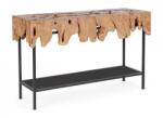 Bizzotto Consola lemn metal Grenada 120x40x77 cm (0680579)