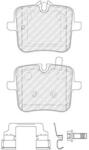 FERODO set placute frana, frana disc FERODO PREMIER ECO FRICTION FDB5302 (FDB5302)