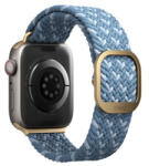 Uniq Aspen Designer Edition fonott szíj Apple Watch 38/40/41mm, kék (UNIQ-41MM-ASPDECBLU) - speedshop