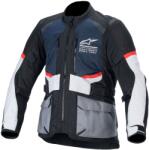 Alpinestars Geacă motocicletă Alpinestars Andes Drystar albastru închis-negru-gri deschis (AIM100-928)