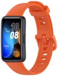  SILICONE Curea înlocuibilă pentru Huawei Band 10 / Band 9 portocaliu