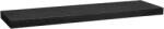 Atmosphera Createur D'interieur Etajera fixa perete Fixy Black, furnir, 80 x 23 x 3.8 cm Raft