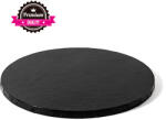 Decora Platou Tort Rotund Negru, O 35 x H 1.2 cm (931762) Tava