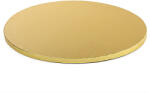 Decora Platou Tort Rotund Auriu Satinat, O 36 x H 1.2 cm (931372) Tava