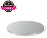 Decora Platou Tort Rotund Argintiu, O 36 x H 1.2 cm (931624) Tava