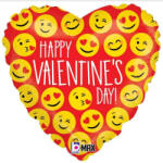 Grabo Balon folie inima emoji iubire Valentines 46 cm
