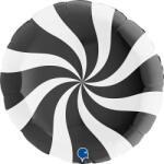Balloons4party Balon folie acadea neagra 91 cm