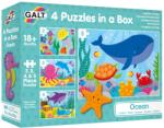 Galt Set 4 puzzle-uri - Oceanul vesel (2, 3, 4, 5 piese) (1005452) - all4me Puzzle