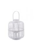 Bizzotto Set 4 felinare bambus alb Brielle 24x29 cm (0141366)