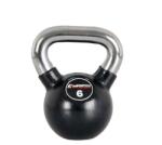 inSPORTline Gumis súlyzó krómozott fogantyúval inSPORTline Ketlebel 6 kg (5422)