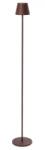 Bizzotto Lampadar metal maro cu led Etna 17x115 cm (0827738)