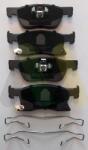 MOTAQUIP set placute frana, frana disc MOTAQUIP LVXL1876 - automobilus